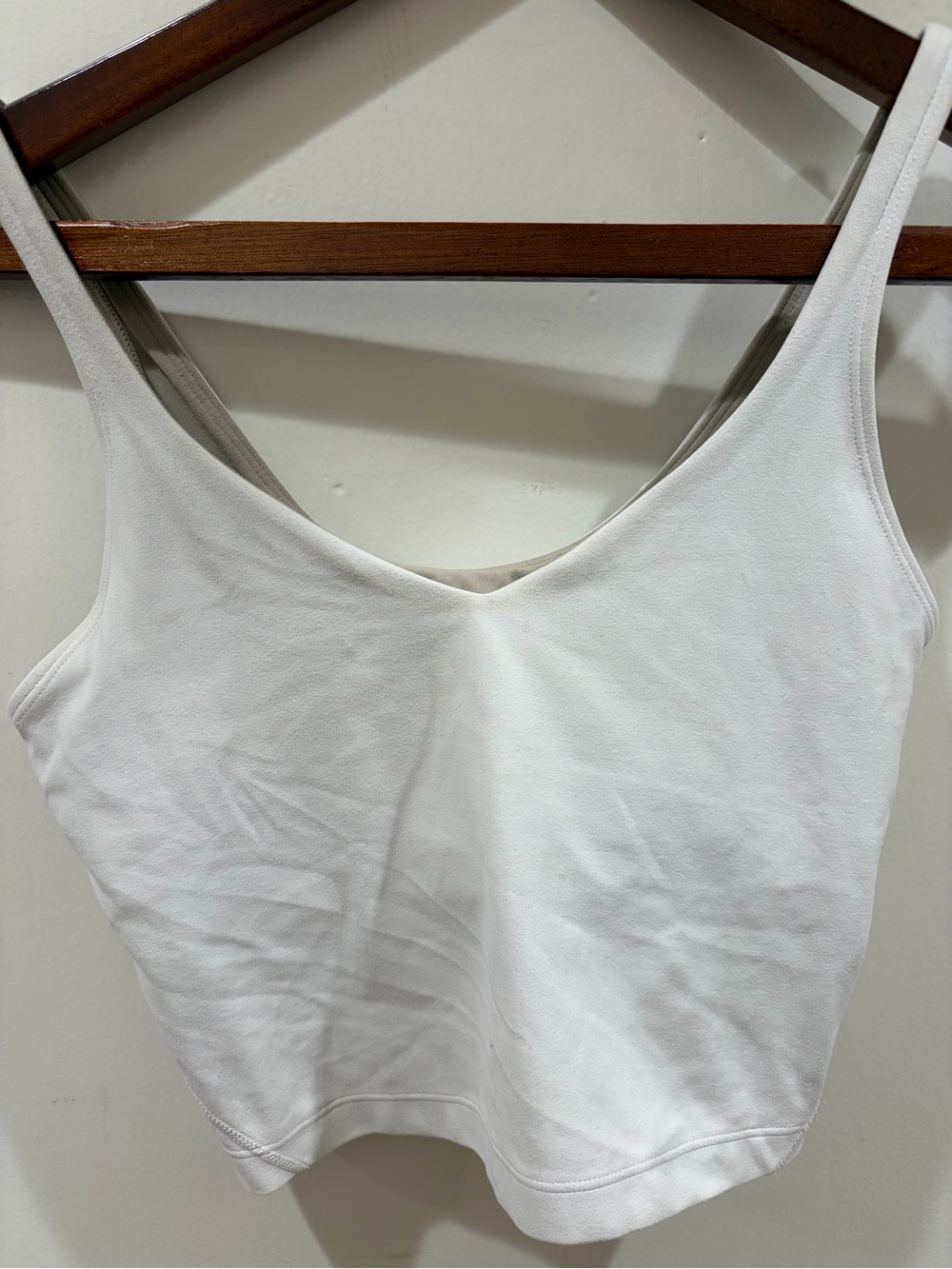 lululemon athletica White align tank in size 6